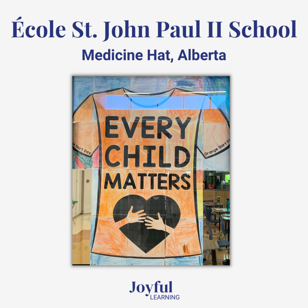 Mme. Sabo's Grade 2 Class - Ecole St. John Paul II School - Medicine Hat, Alberta